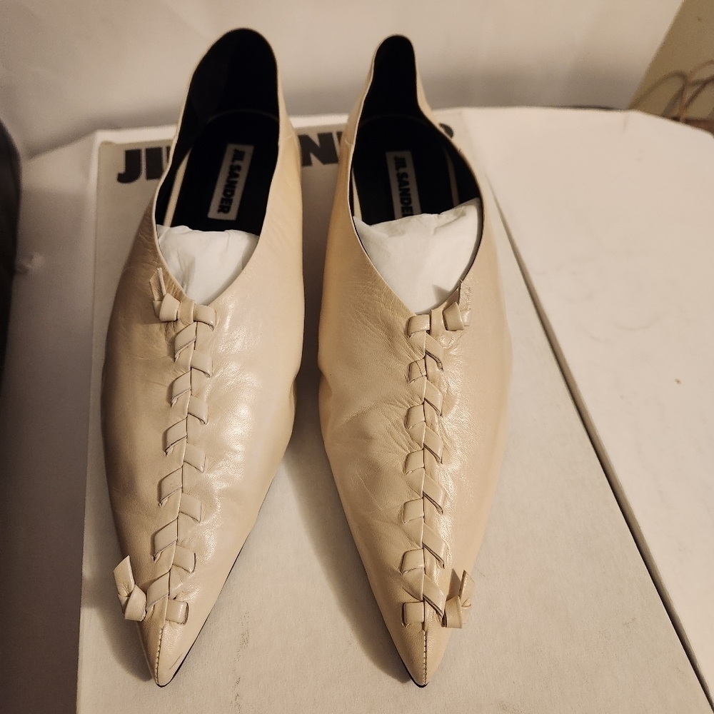 Jil Sander ballerina flats size 40 BNWB - Picture 6 of 10
